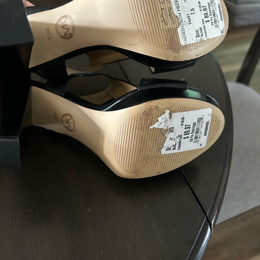 Michael Kors Black Women's Sandals - Picture 4 of 9